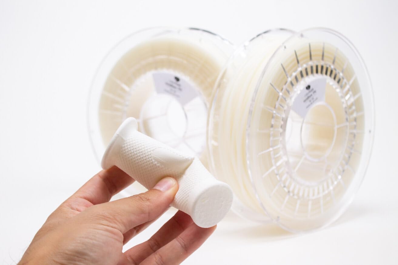 colorFabb Varioshore Tpu 95a Natürlich 3D-Druckerfilament, 2,85mm Durchmesser, 700g Spule, Leichtes Material, Weiche Oberfläche, Ideal für Prothesen