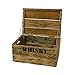 Produktbild haus-garten-versand.de Whisky Holzkiste, junior (24x34,5x19cm), Vintage, Weinkiste, Obstkiste mit Deckel und Aufdruck