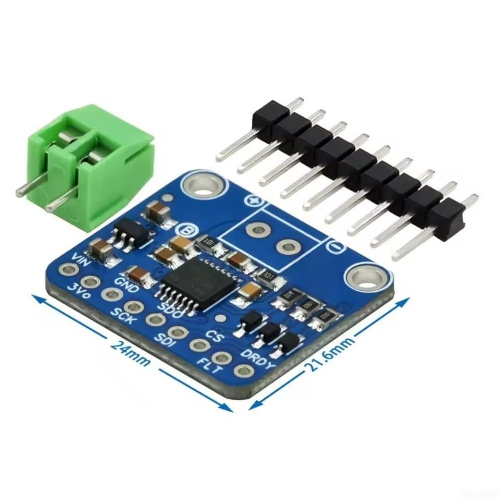 MAX31856 Moduł termopary z 19-bitową automatyczną korekcją liniową ADC, obsługa wielu typów, solidna ochrona wejściowa ± 45 V, redukcja szumów, kompaktowa płytka drukowana do monitoringu przemysłowego