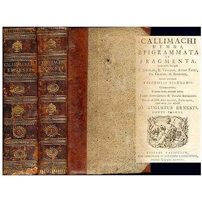 Callimachi Hymni, Epigrammata et Fragmenta. 2