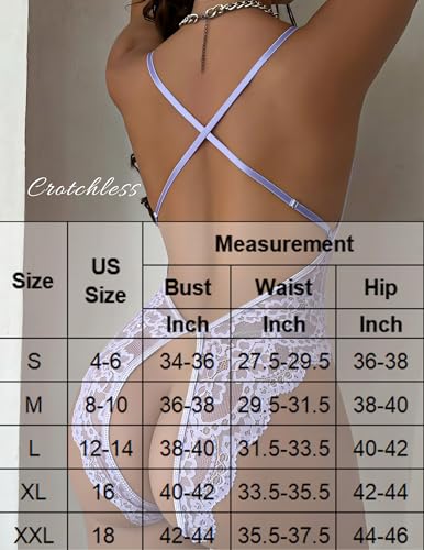 Image of Avidlove Sexy Lingerie for Women Lace Teddy Lingerie One Piece Lingerie Bodysuit
