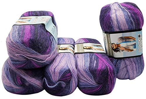 YarnArt Angora Active, 5 gomitoli di lana da 100
