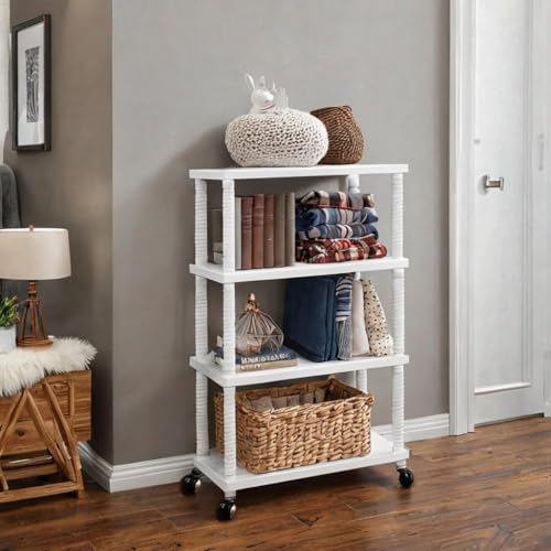 Image of VIPEK Foldable Wardrobe for Clothes, Cloth Organizer for Storage with 6 Shelves, Multipurpose Clothes Rack for Home & Bedroom (4 Layer)