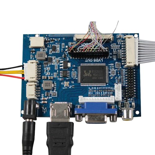 Image of VSDISPLAY 12.3 Inch Touchscreen IPS Stretched Bar LCD 1920x720 Monitor for Secondary Display,with VGA AV Controller Board VS-TY2662-V1