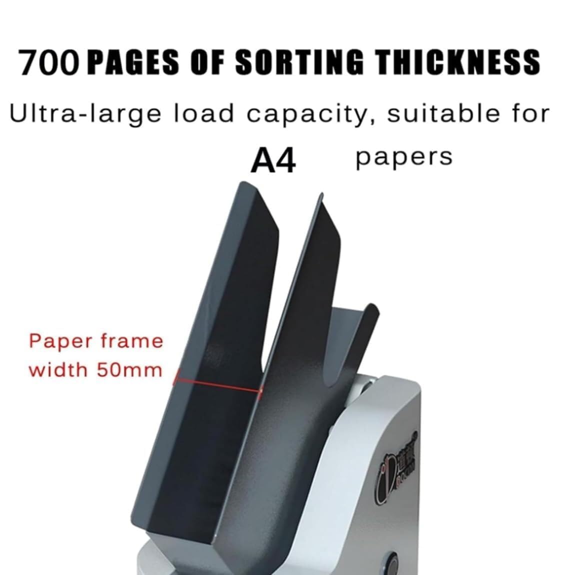 Risparmia tempo con Paper Jogger in 3 secondi, strumento di allineamento da ufficio da 700 fogli, jogger desktop con telaio guida per impilare perfettamente