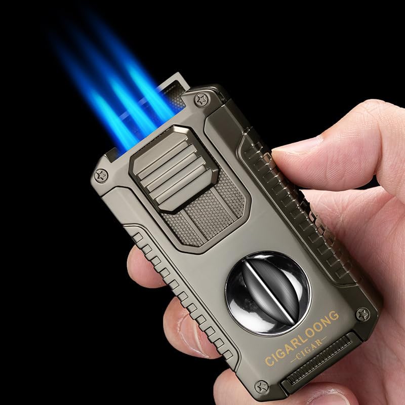 Encendedor multifuncional cinco en uno para cigarros miniatura 2