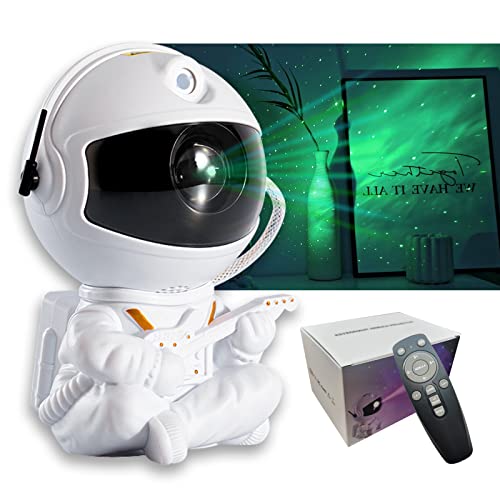 Cabwlrry Astronaut Star Projector Galaxy Light Astronomical Galaxy Light Bedroom Projector Bedroom Projector Children Lights For Bedroom Night Light Projector Christmas Birthday Valentine's Day Gifts #TOP7