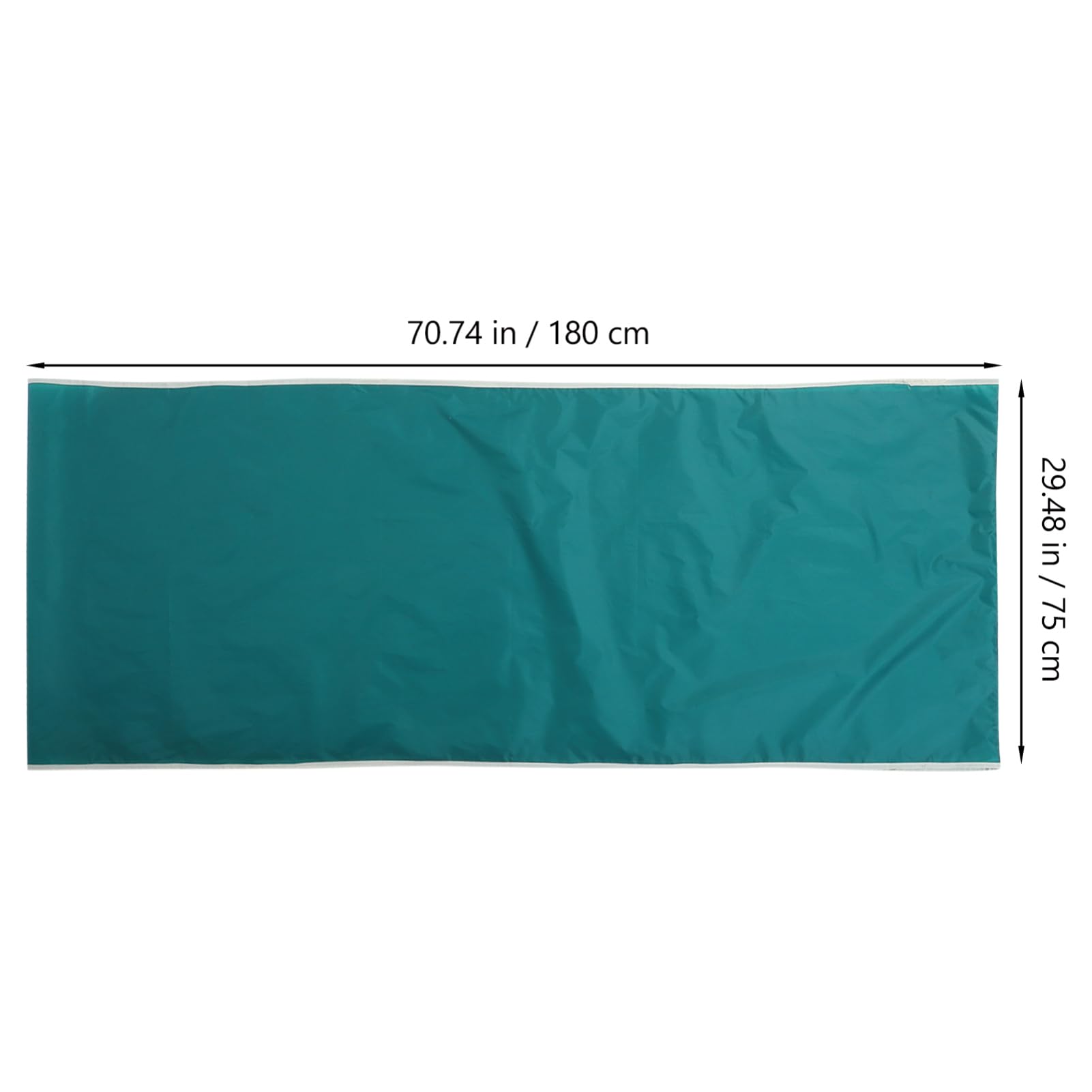 Telo Scorrevole Per Pazienti Verde 180x75cm Telo Per Ribaltamento Del Paziente Allettato Coperta Per Trasferimento Del Paziente Base Rivestita in Silicone