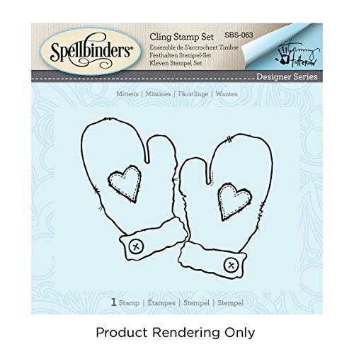 Spellbinders Mittens Stamp, Synthetic Material, Multicoloured, 15.1 x 13 x 0.8 cm, Multicolor - Image 3