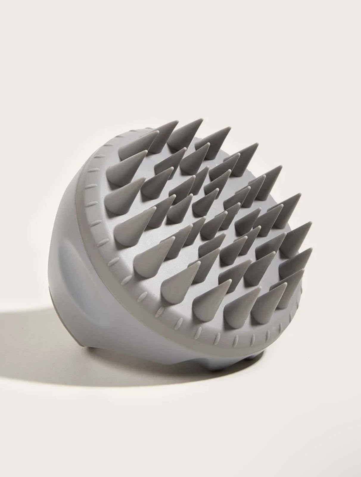 Hair Scalp Massager Shampoo Brush with Soft Silicone Bristles (Grey),Hair Scalp Massager Shampoo Brush with Soft Silicone Bristles