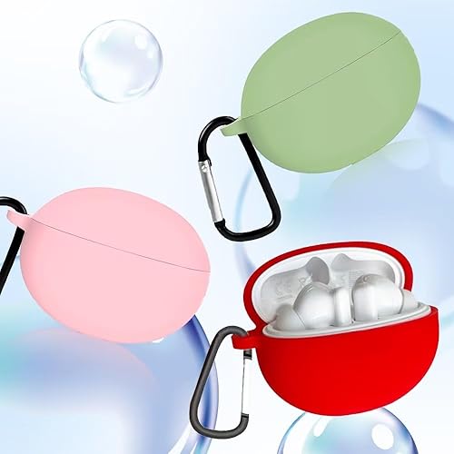 Miniatura 8 de Funda para Edifier NeoBuds Pro, funda de silicona fina a prueba de golpes, antiarañazos, con mosquetón, inodoro, funda para Edifier NeoBuds Pro