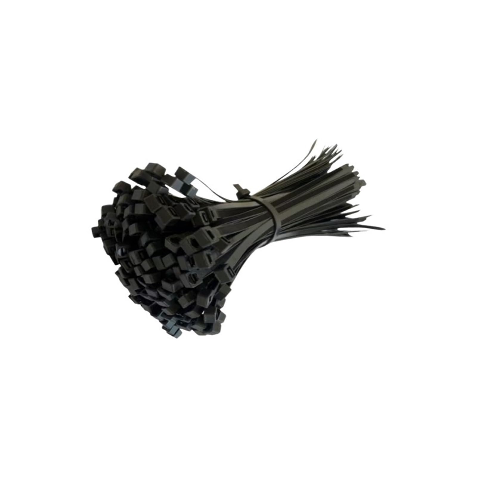 Wszgsbng Black Plastic Nylon Cable Ties Self-Locking Cord Straps Adjustable Cables(,3X150mm)