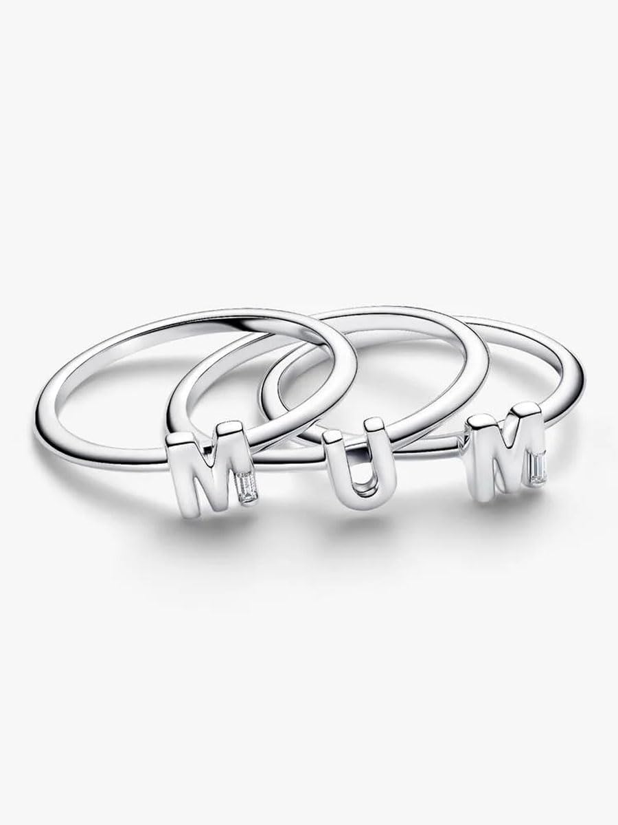 Pandora MUM Letters Splittable Ring 194458C01 Damenring