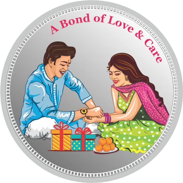 GoldGiftIdeas 999 Pure Silver Rakshabandhan Coin for Sister, Silver Coin for Gift, Rakhi Gift for Brother, Pure Silver Rakhi Coin for Gift, Rakshabandhan Gift (B09B3TNC9F) Amazon Price History, Amazon Price Tracker
