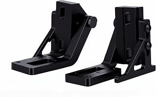 Kit de bisagras para puerta de impresora 3D para impresoras 3D Snapmaker U1 Bisagras de puerta CNC, ajustables 180/270°, fáciles de girar