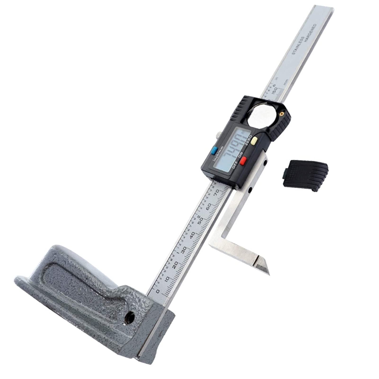 Cyfrowy Wysokościomierz 0-150 Mm 0,01 Mm Elektroniczny Wskaźnik Znakujący Ze Stopu Aluminium Miernik Suwmiarki