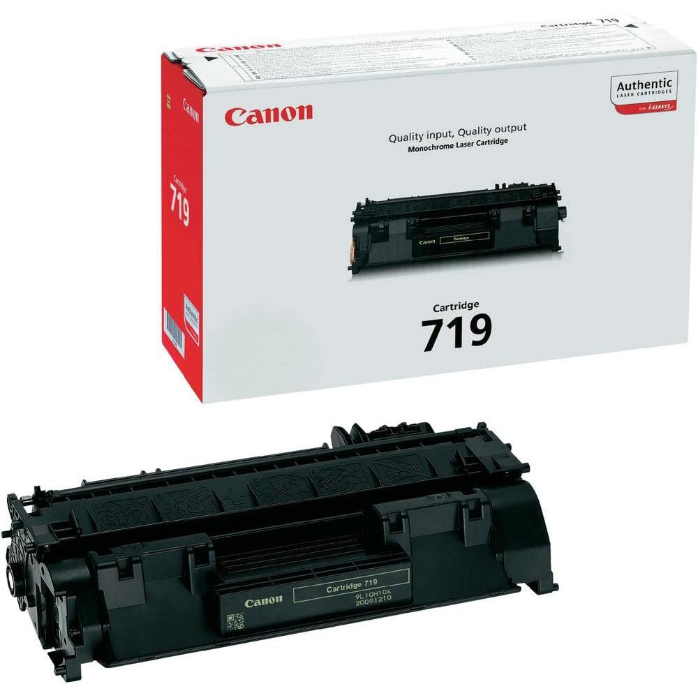 Canon CRG 719 BK - Toner per stampante laser laser, 2.100 pagine