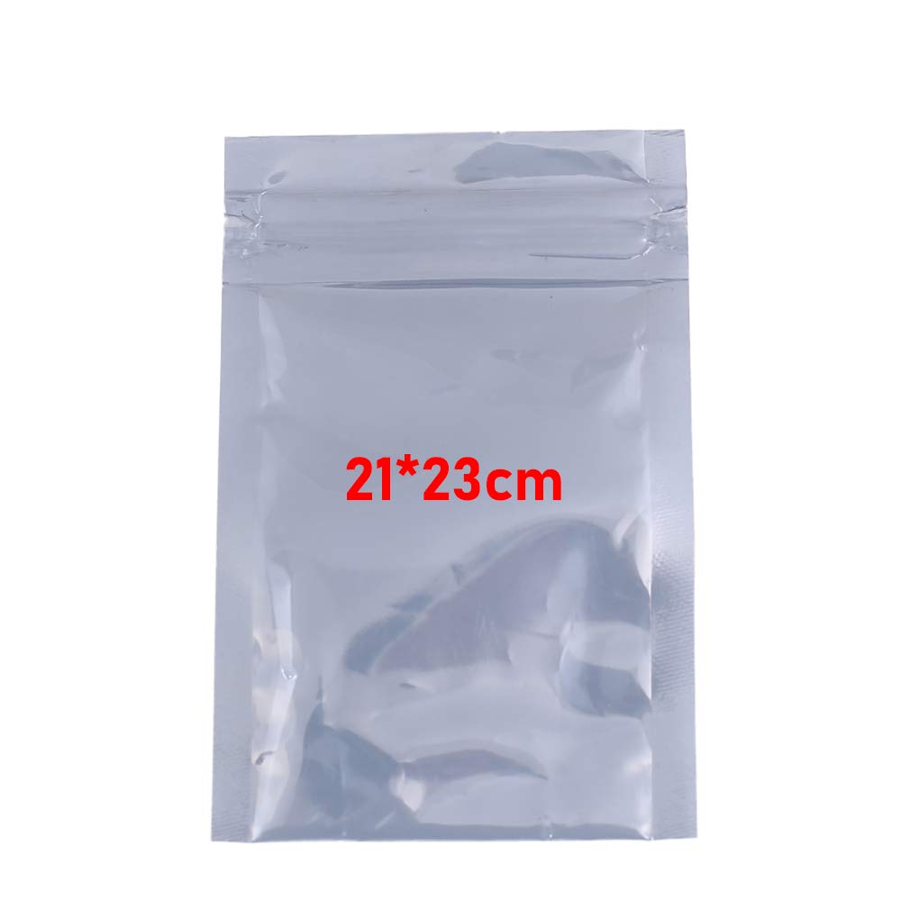 Lot de 100 sacs anti-statiques ESD - 5 tailles - Blindage anti-statique - Ziplock - Réutilisables - Pour appareils électroniques - 100 x 6 x 9 cm/8 x 12 cm/10 x 15 cm/15 x 21 cm/21 x 23 cm