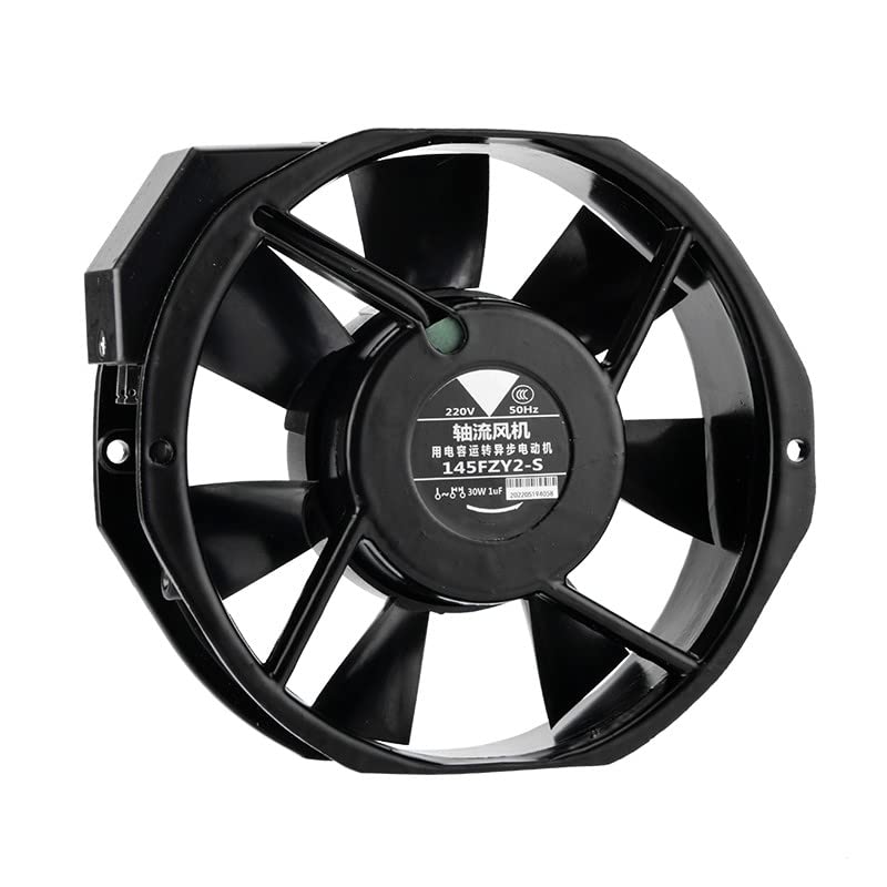 卓上】145FZY2-S AC220V 30W 17238 172mm 2ピンインバーター冷却ファン。