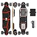 Uditer Electric Skateboards 1 Battery, S3 Electric Longboard with Remote and 10S2P 42V Swappable Battery/28 Mph Top Speed/2 * 600W Motors/12 Miles Max Range Electric Longboards for Adults & Beginners