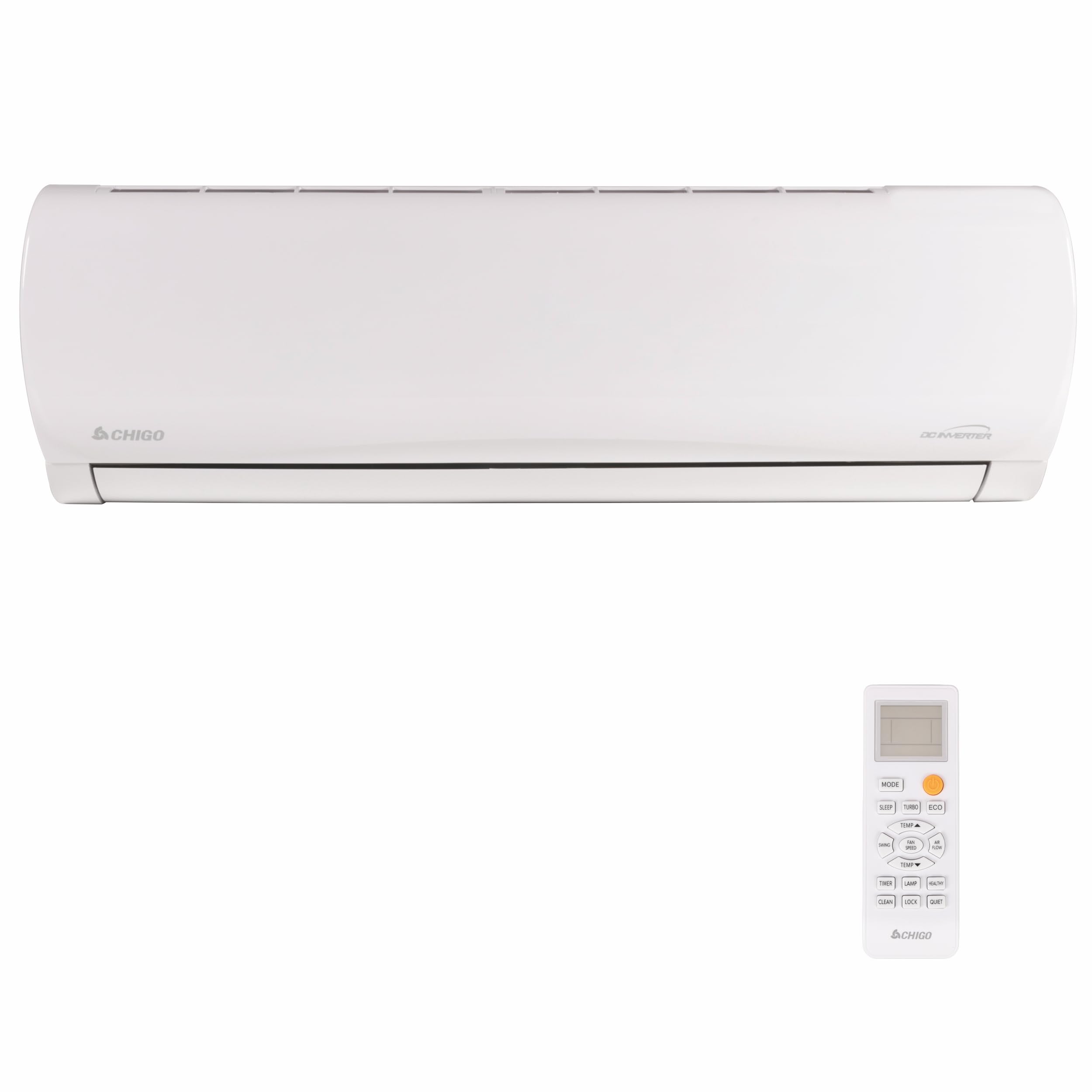 Climatizzatore inverter a pompa di calore con telecomando 24000 Btu, Aero Chigo