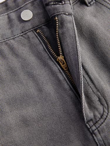 CIDER Denim Solid Pocket Straight Leg Jeans Curve & Plus4