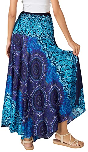 Image of Joob Joob Long Boho Skirts for Women - Bohemian Hippie Maxi Summer Skirt