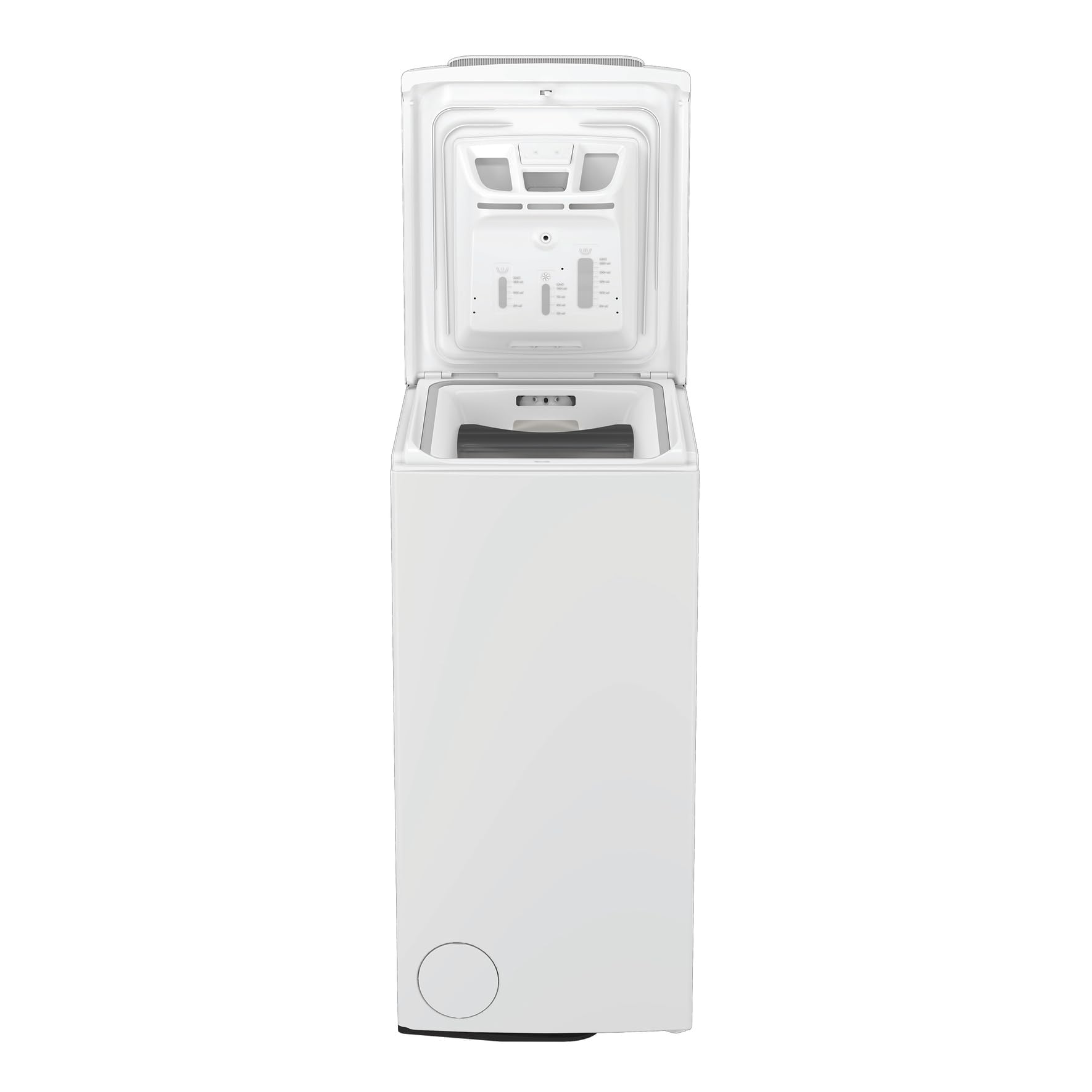 Bauknecht TLBK 6B S FF Waschmaschine, 6 kg, 1200 U/min, Toplader, Antiflecken 20°, FreshFinish Dampffunktion, Aqua Saver, Inverter-Motor, Soft Opening, Weiß