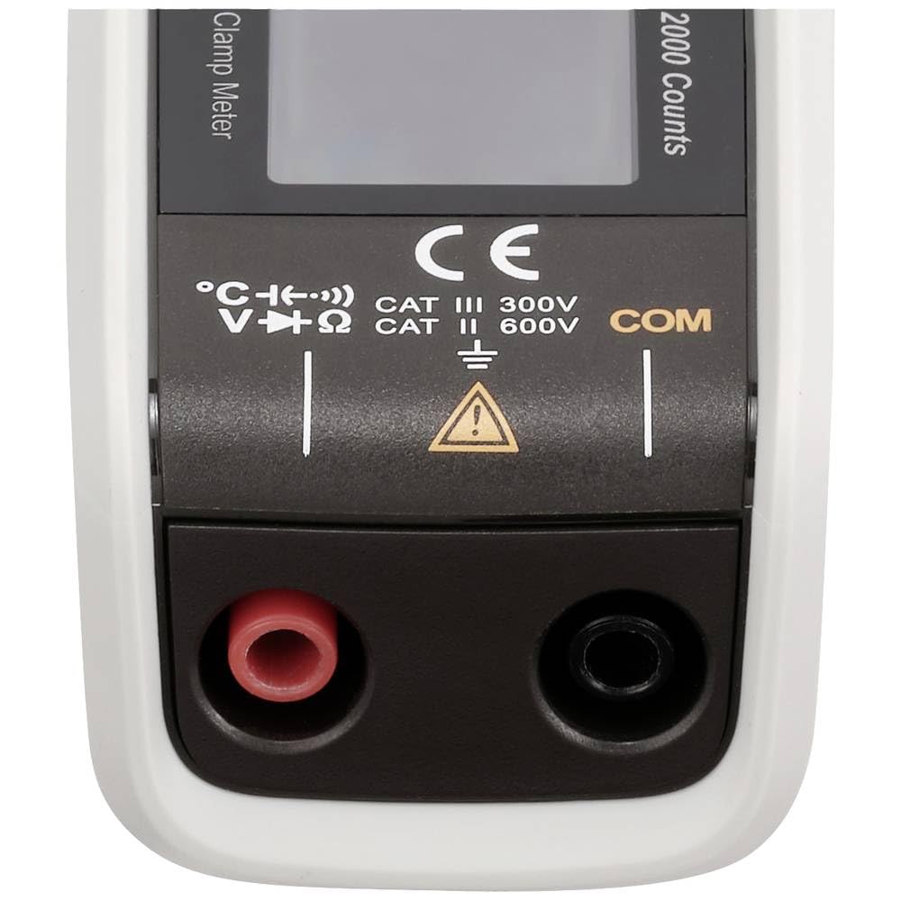 VOLTCRAFT VC-331 Stromzange CAT II 600 V, CAT III 300 V Anzeige (Counts): 2000