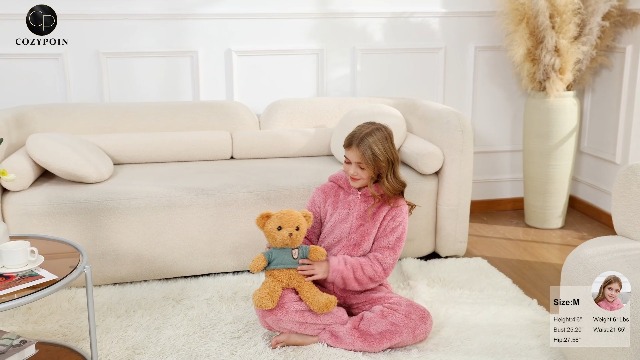 Disfraz enterizo de polar para niños y niñas Unisex miniatura 7