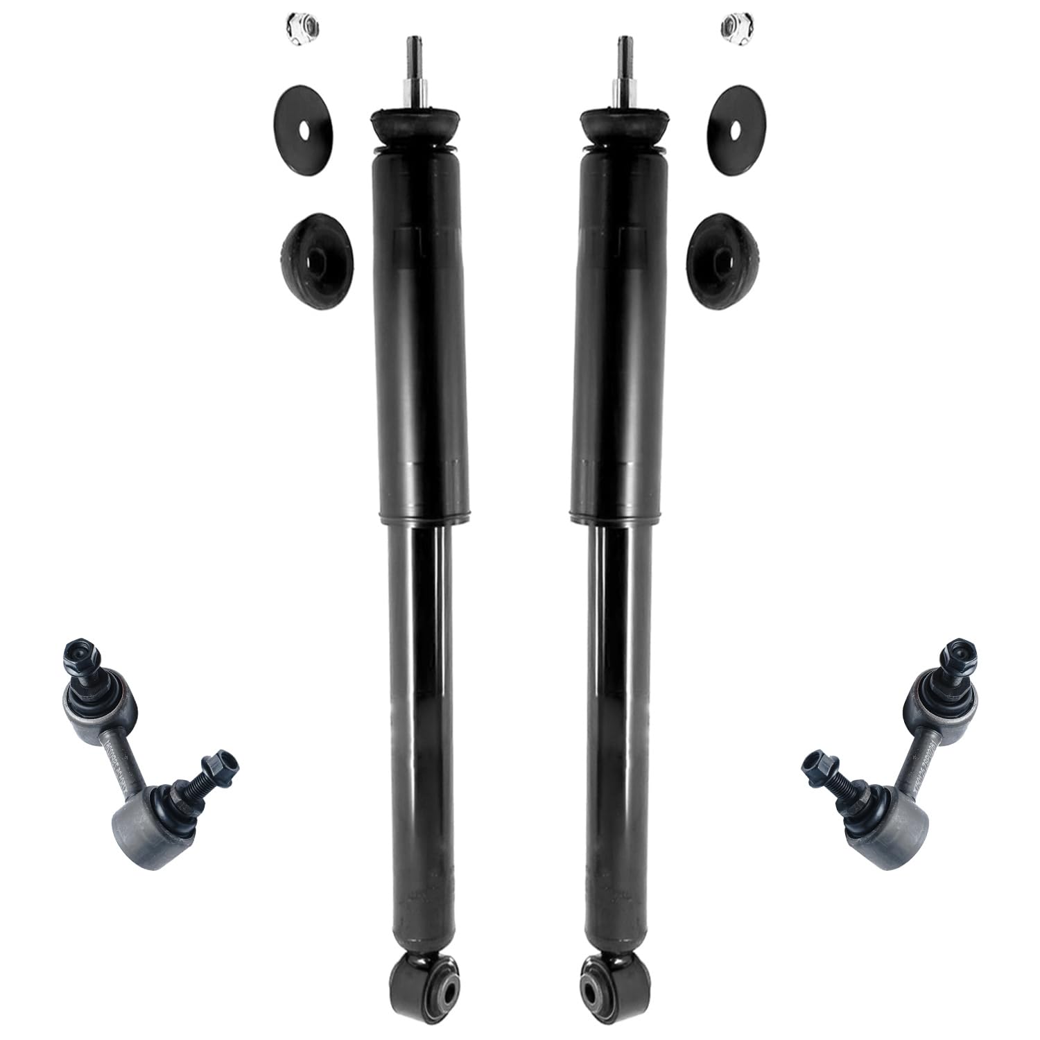 Detroit Axle - Rear Shock Absorbers Sway Bar Links for 13-15 Honda Civic