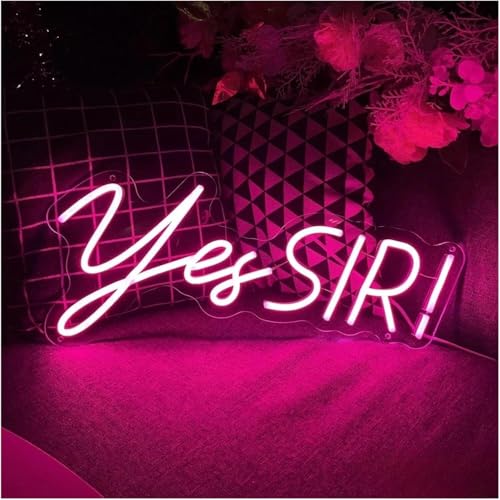 Néon LED Oui Monsieur idée cadeau originale pour mariage et déco de chambre