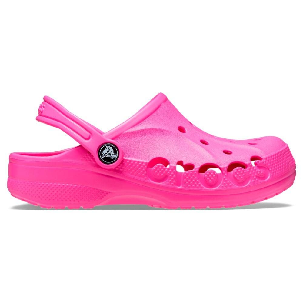 Crocs Baya Electric Pink Clog-(207012-6QQ)-8 Kids UK (C8) (B0B4SF5YXG) Amazon Price History, Amazon Price Tracker