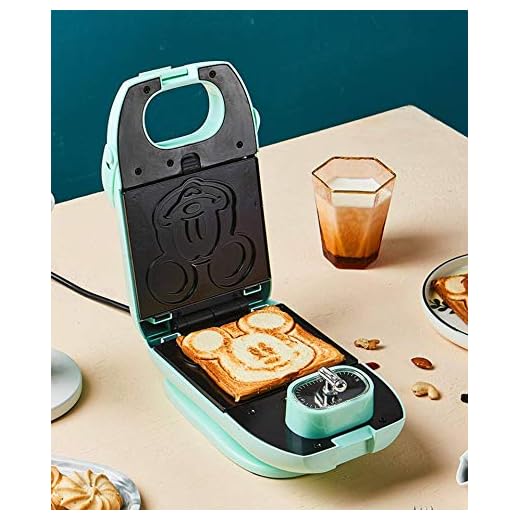 N-B Máquina automática para Hacer sándwiches de Desayuno Mickey Bakeware Waffle Maker