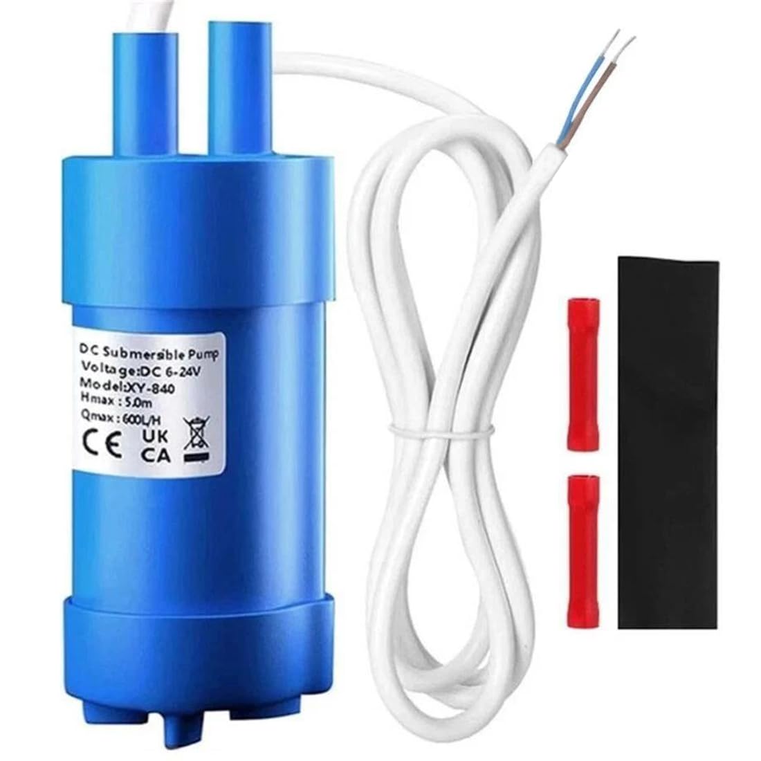 FiTspi 12V Submersible Water Pump for Thetford Toilet C200 C200 C400 Garden Motorhome, Micro High Flow Motor Water Pump for Motor Home Pond Aquarium,Fish Tank Fountain