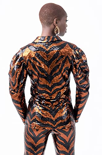 Pantora Women's Selena Sequin Blazer2