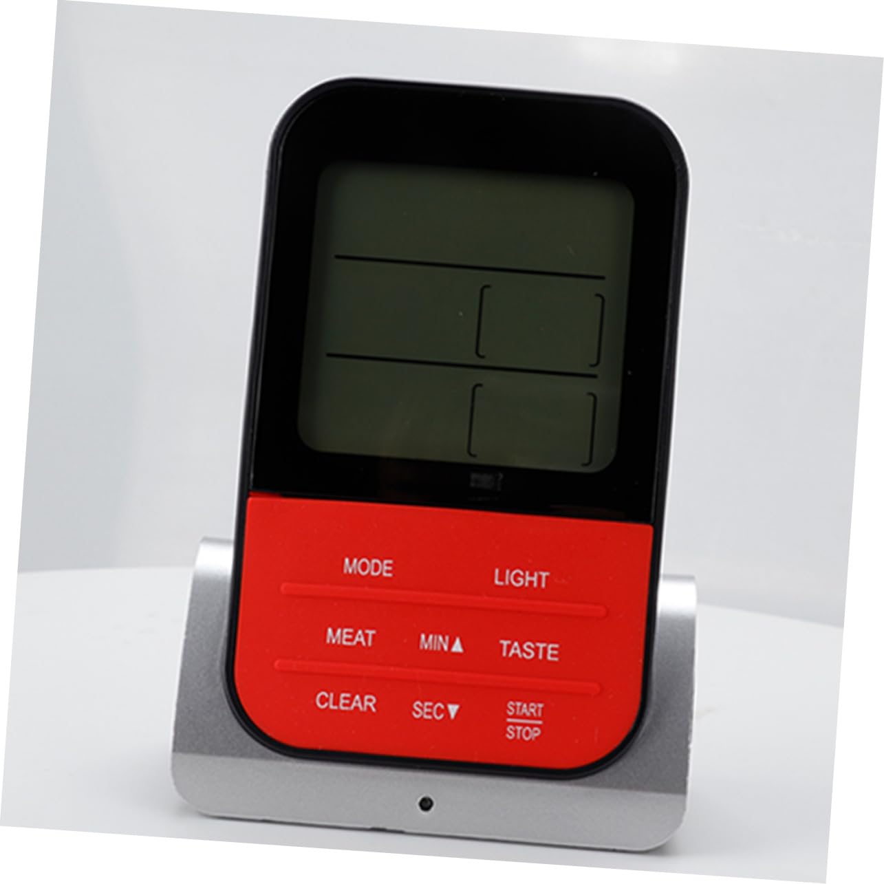 COLLBATH Termómetro de Cocina Inalámbrico 2 Sondas para Carne de Vacuno y Ternera, Lcd Grados Celsius y Fahrenheit, Adecuado para Parrilla y Horno