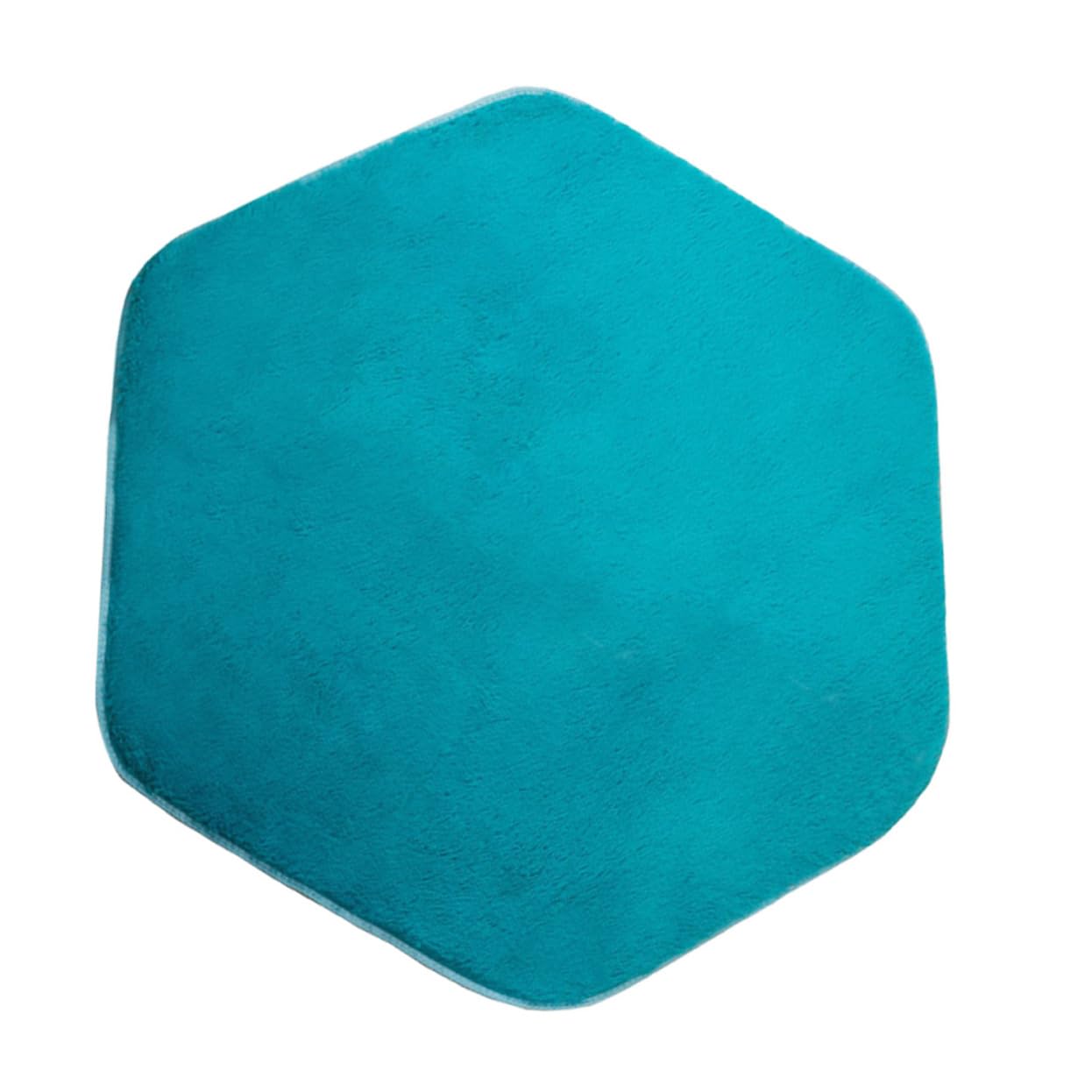 BESPORTBLE Hexagon Play Mat Rug for Plush Carpet for Play Tent Decorative Floor Pad for Bedroom Washable and Non Slip for Playroom and Nursery Decor
