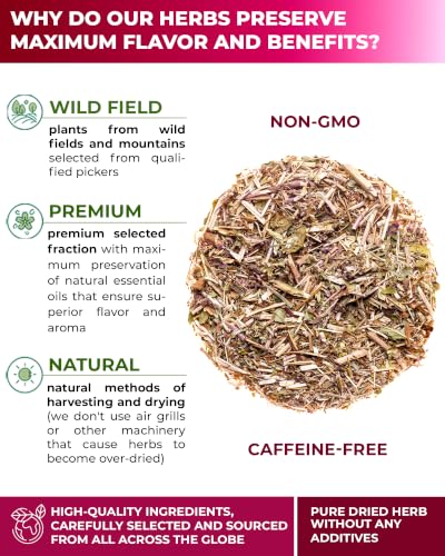 50 Bags Oregano Tea Dried Oregano Leaves Herbal Tea Bag (Origanum Vulgare L.) - 50 Count 1.5g Bags Dry Orégano Leaf Herb - image 3