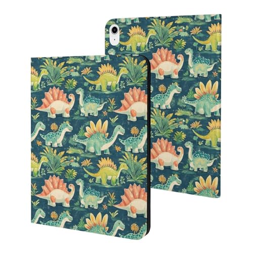Coque iPad Air 11 2025 dinosaure dessin animé pour iPad 10 10.9