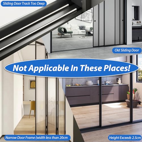 Türschwellenrampen, Schwellenrampe, PVC Rollstuhlrampe, rutschfeste Oberfläche, Gummirampe Auffahrrampe Schwellenrampe für Rollstuhl, Kinderwagen, Rollator oder e Scooter (Schwarz, 90X8X1CM)