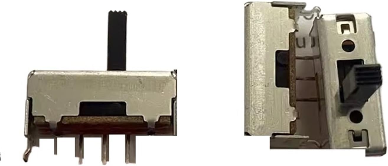 2PCS/LOTS SSSU012200 Miniature Toggle Switch 3 Legs 2 Positions Vertical Slide Power Supply with Bracket