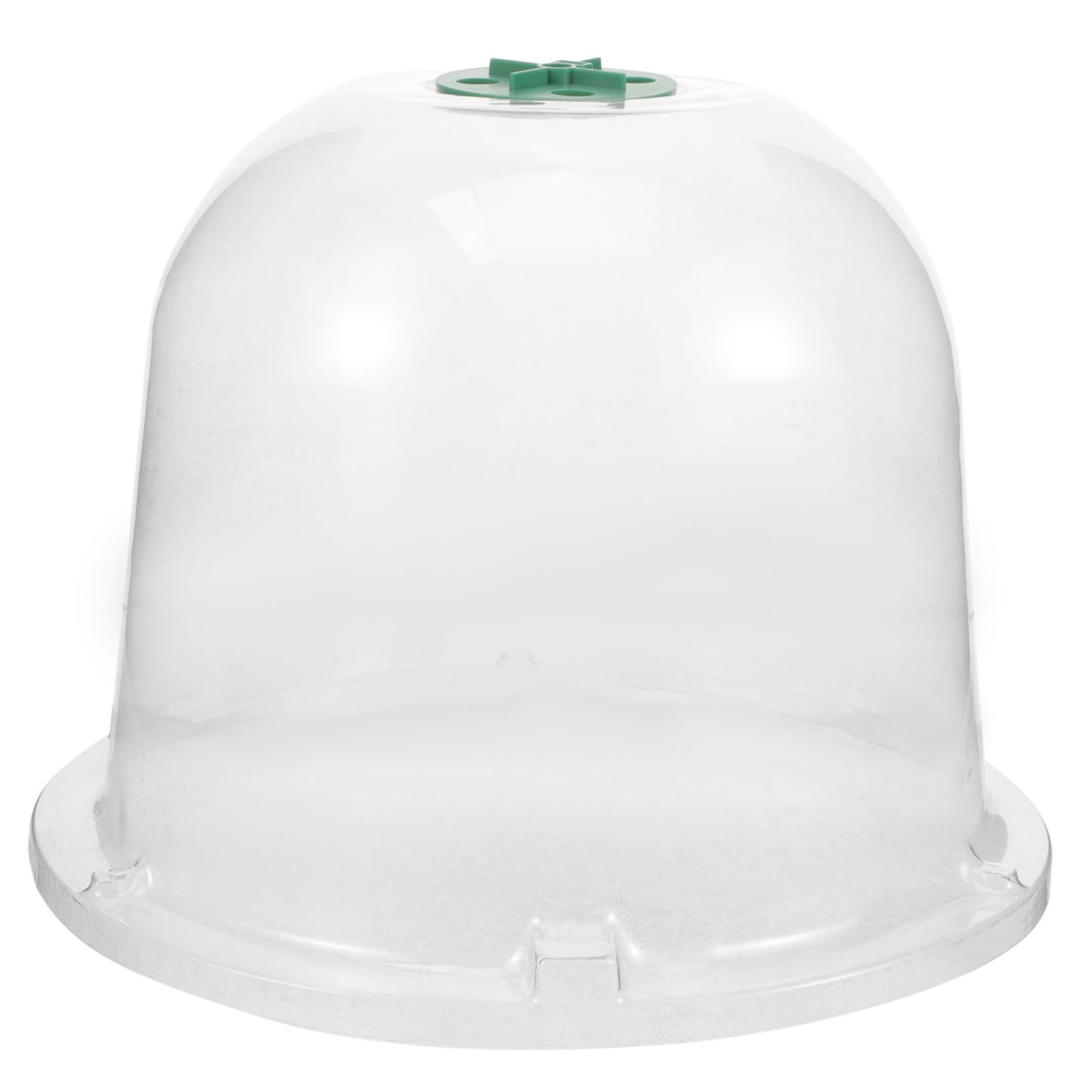 JOINPAYA Transparent Plant Humidity Dome with Light Greenhouse Protector for Succulents and Durable Cloche for Garden and Home Use