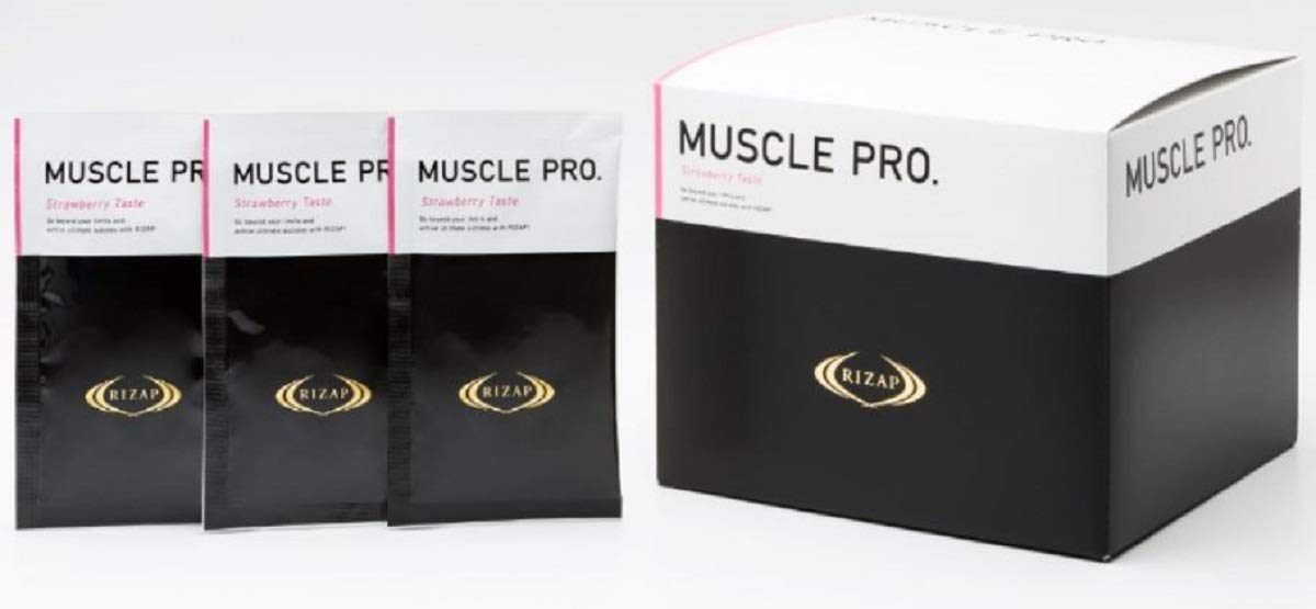 Amazon | ライザップ MUSCLE PRO 780g （26g×30袋） ストロベリー風味 