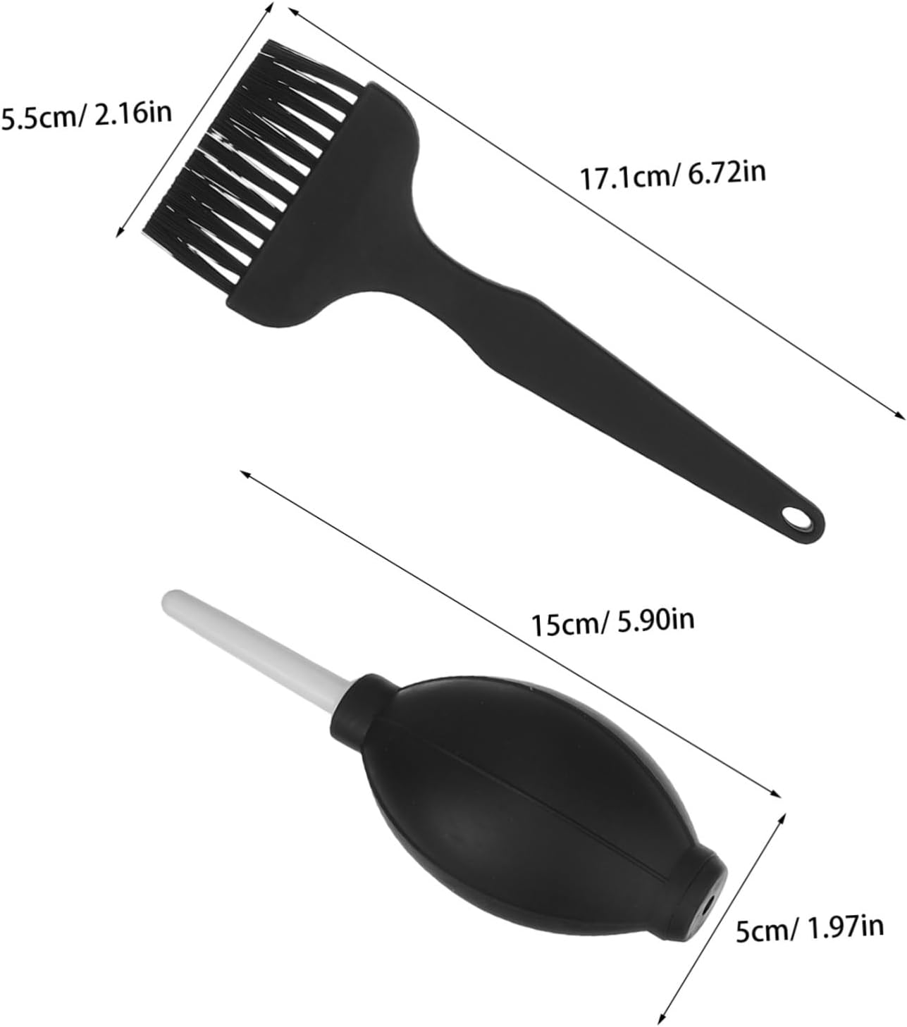 Anti-Static Cleaning Brush Set 13pcs with 12 Precision Electronics Brushes and Manual Air Blower, Multi-Purpose Laptop and Computer Dust Removal Tool for Industrial and Desktop Use