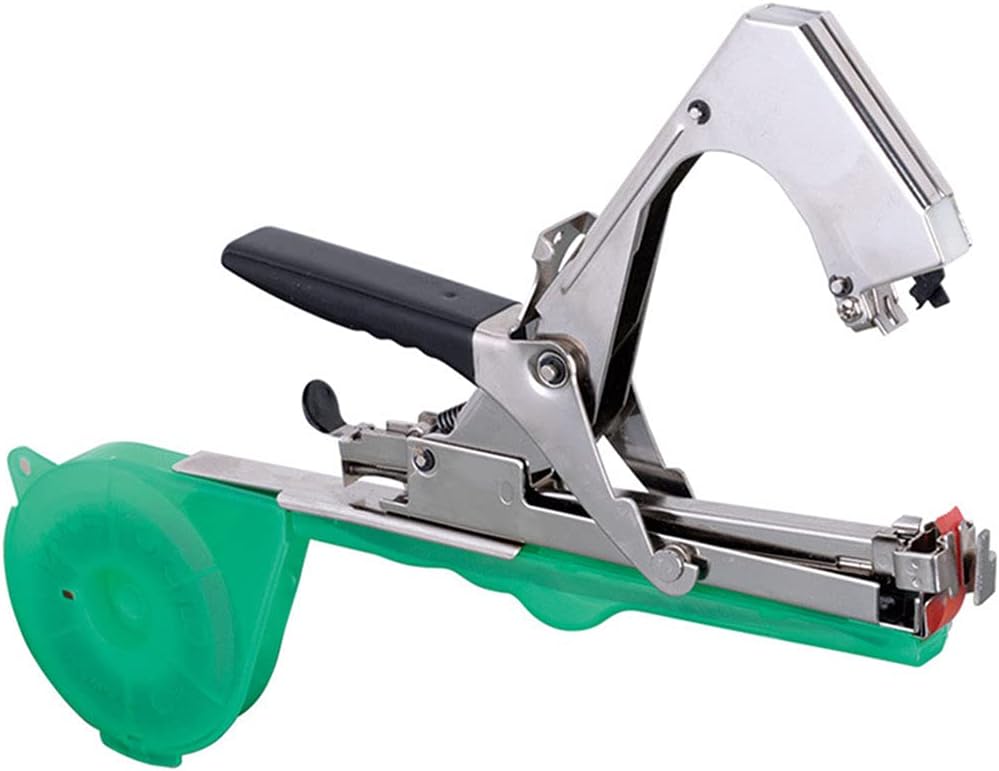 Plant Tying Machine, Gardening Tools Flower Tape Taping Tools, Tapetool Machine, Gardening Gadgets Garden Claw Tool Garden Hand Tools for Vegetable, Grape, Tomato, Cucumber (Green)
