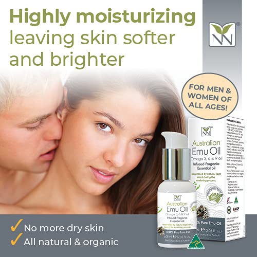 Miniatura 6 de Y-Not Natural - Aceite de emu orgánico farmacéutico 100% puro de 6.8fl oz  Aceite de omega 3, 6 y 9 aborígenes de rango libre con infusión de