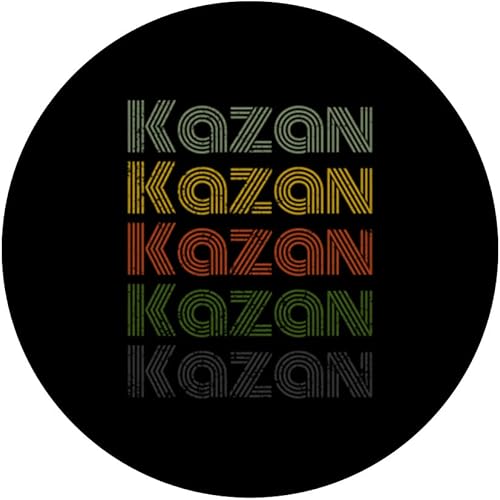 Miniatura 3 de Russia 70's City Retro Vintage Kazan PopSockets Swappable PopGrip