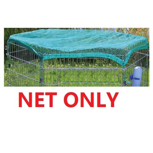 VivaPet Cubierta de Red para Jaula Pequeña para Conejos/cobayas (34 Pulgadas, 8 Caras, Octagonal)