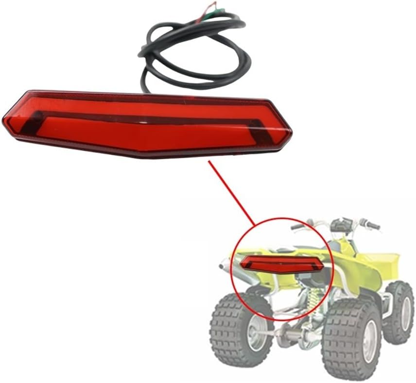 モーターサイクル テールライト オートバイ用テールライト ストップテールライト 12V ブレーキスポットライトランプ ユニバーサル